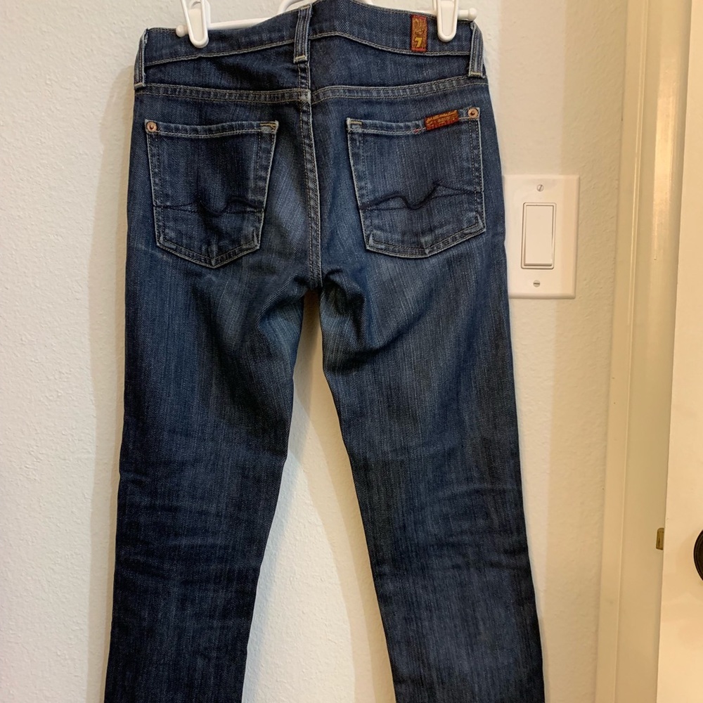 7 for all mankind Roxanne skinny jeans sz 24